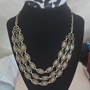 Sarah Coventry Gold Multi-Strand Necklace